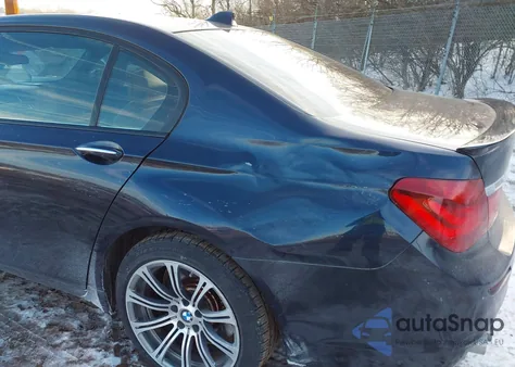 2013 BMW 750Li xDrive from USA, damaged, VIN WBAYF8C57DD140341